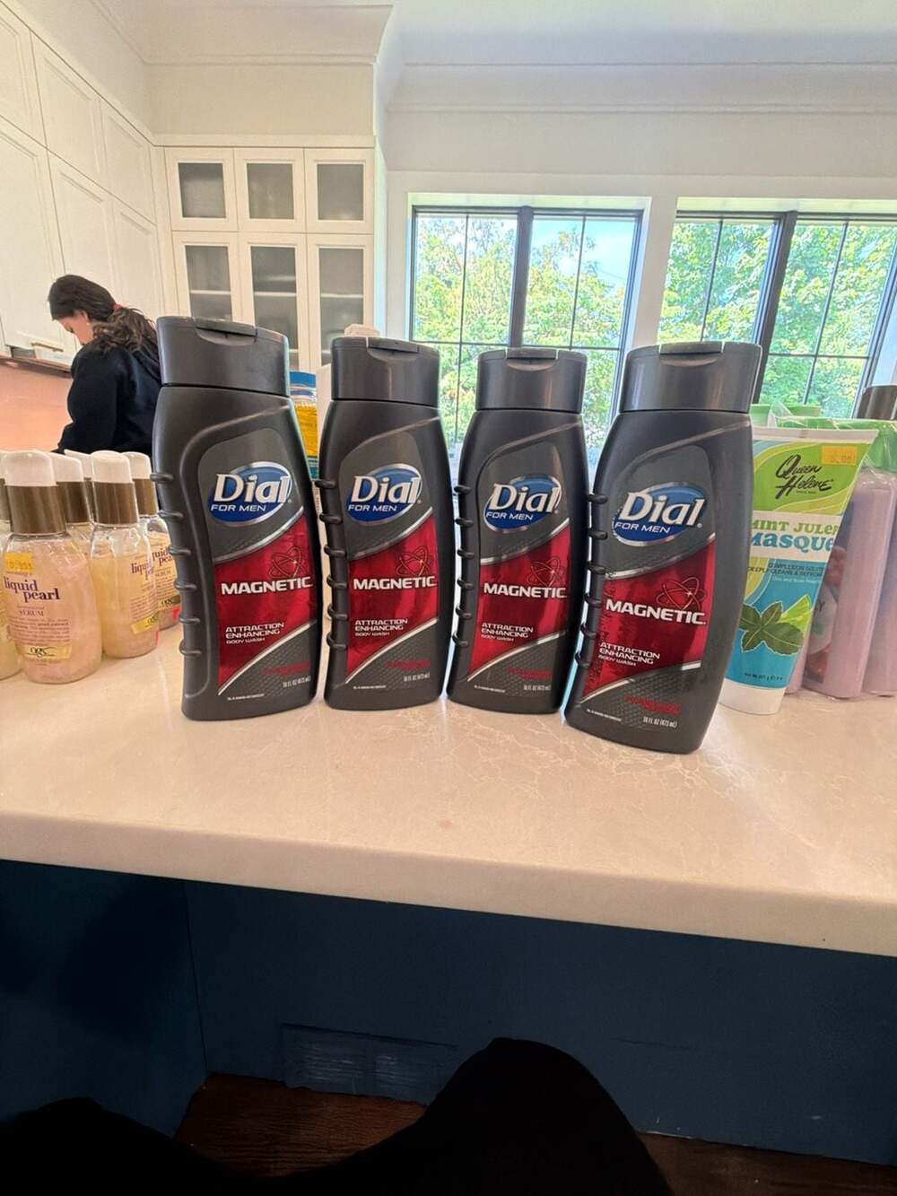 4 Pack Dial For Men Magnetic Attraction Enhancing Body Wash 16 fl oz SHIPSOUTFAS